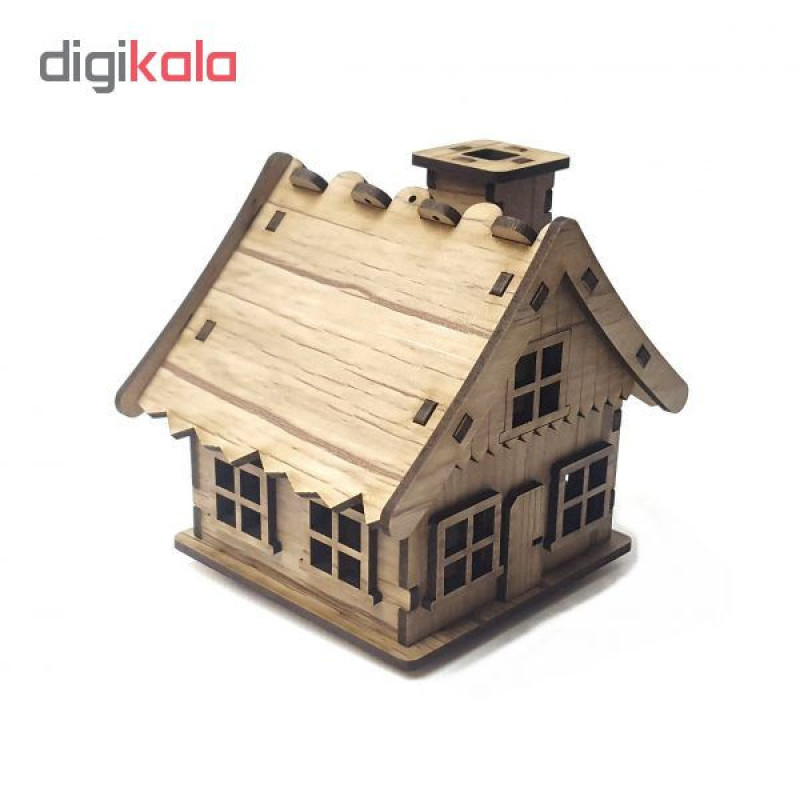 ماکت دکوری طرح کلبه دودکش دار