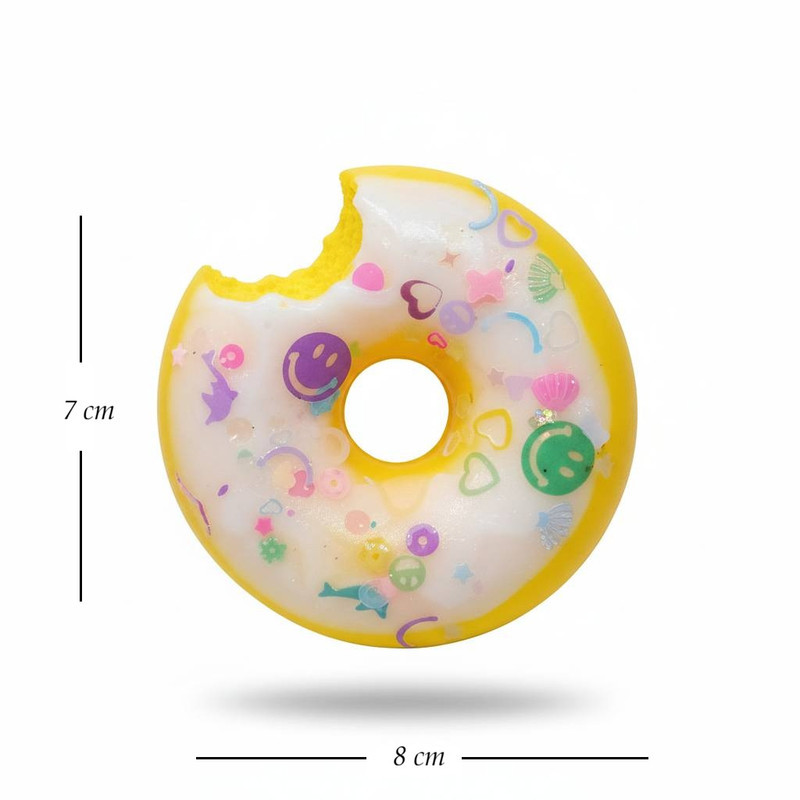 فیجت ضد استرس مدل اسکوییشی طرح دونات کد DONUT-TRB