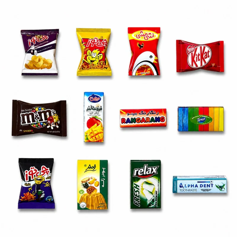 مگنت مدل مینیاتوری کد A04 مجموعه 12 عددی