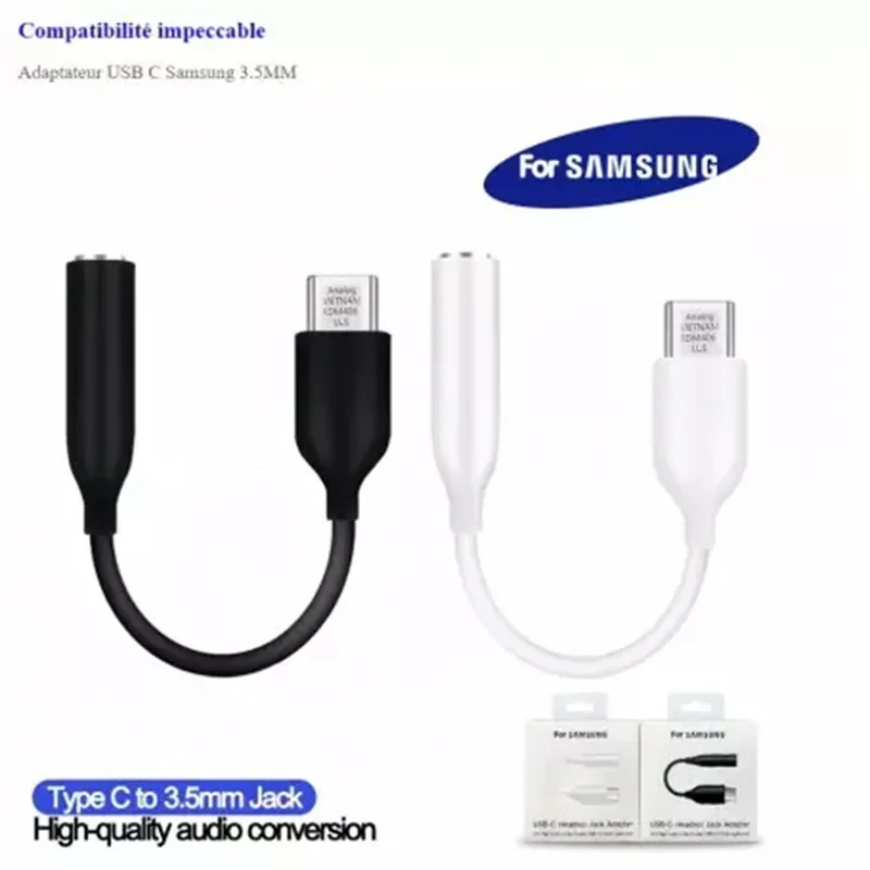 مبدل USB-C به AUX سامسونگ مدل EE-UC10J