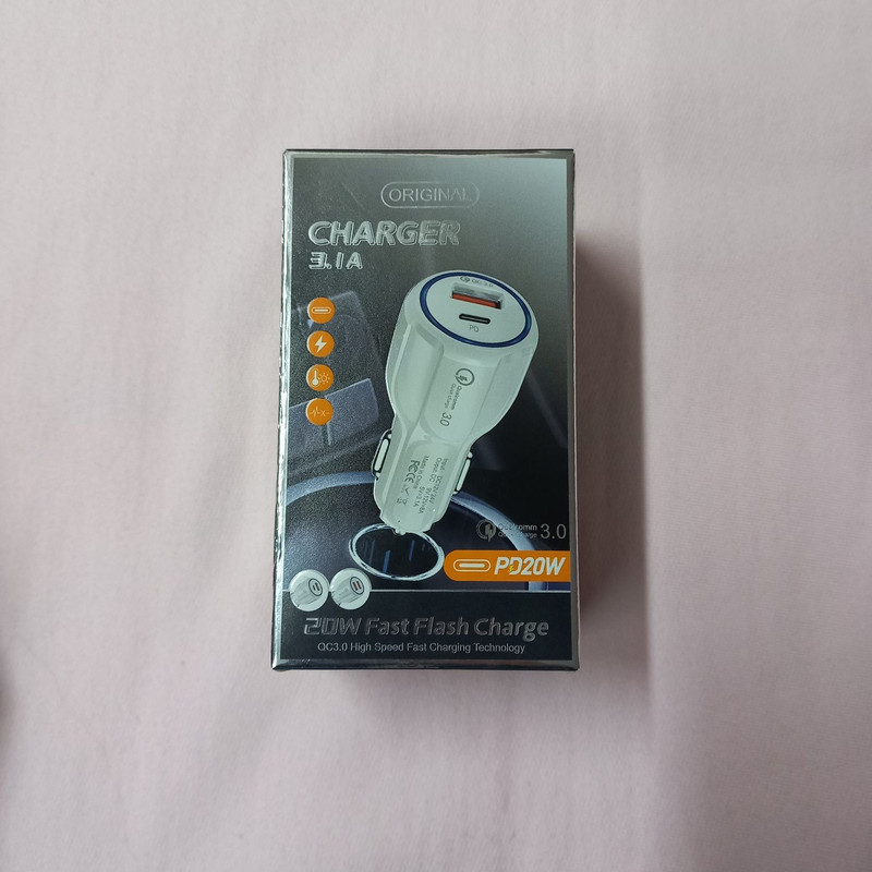 شارژر فندکی 12 وات  مدل charger 3.1A org