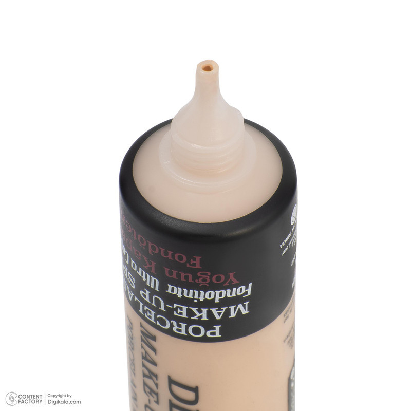 کرم پودر مایع SPF 15 کابرینی مدل Derma شماره 101 مناسب برای انواع پوست حجم 40 میلی‌لیتر