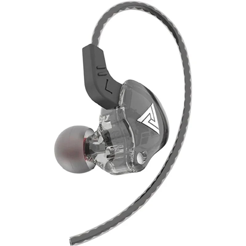 هندزفری کیو کی زد مدل AK6 Type C بدون قابلیت نویز کنسلینگ، اتصال از طریق USB Type-C، دارای طراحی ارگونومیک و کابل بافته شده ضد گره‌خوردگی، مقاوم در برابر حرارت و رطوبت