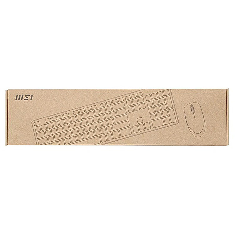 ماوس و کیبورد بی سیم ام اس آی مدل RF-1430w- FS + ma004w