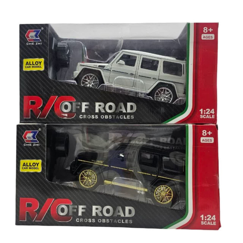 ماشین بازی کنترلی ناب سل مدل بنز جی کلاس شارژی آفرود فلزی چراغدار Mercedes-Benz G-Class Rechargeable Metal Off-Road Light