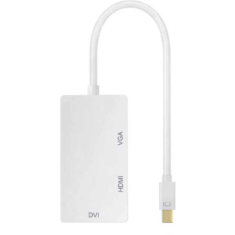 مبدل Mini DisplayPort به VGAHDMIDVI وی نت مدل V-COMDP2HDV