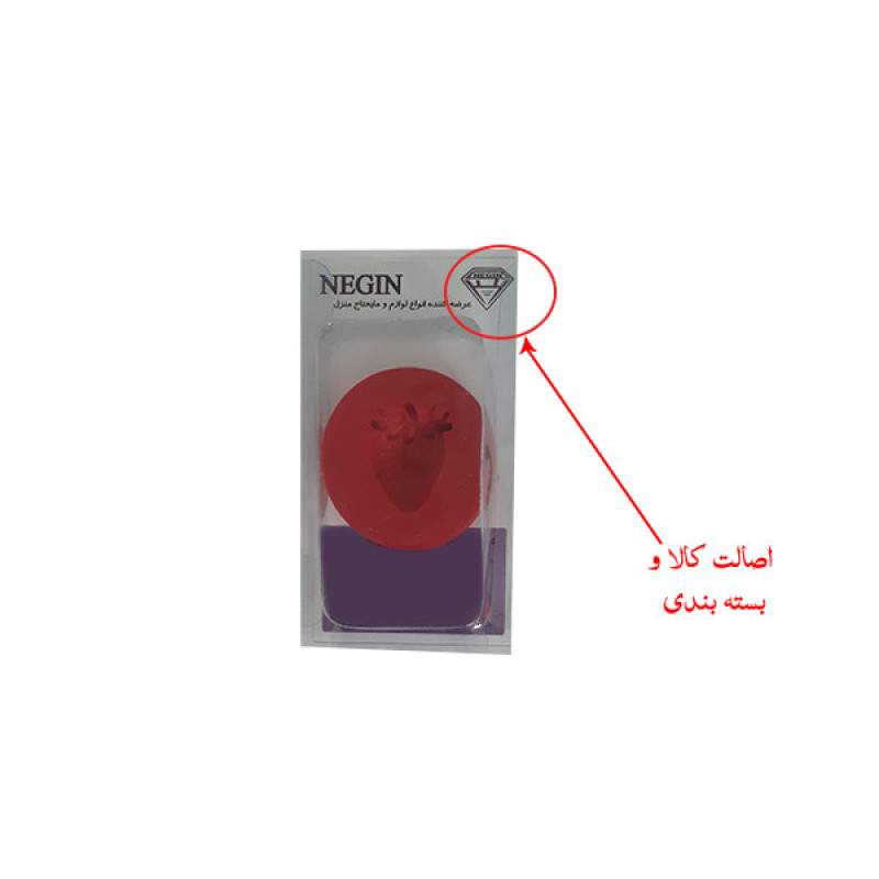 قالب فوندانت نگین مدل توت فرنگی