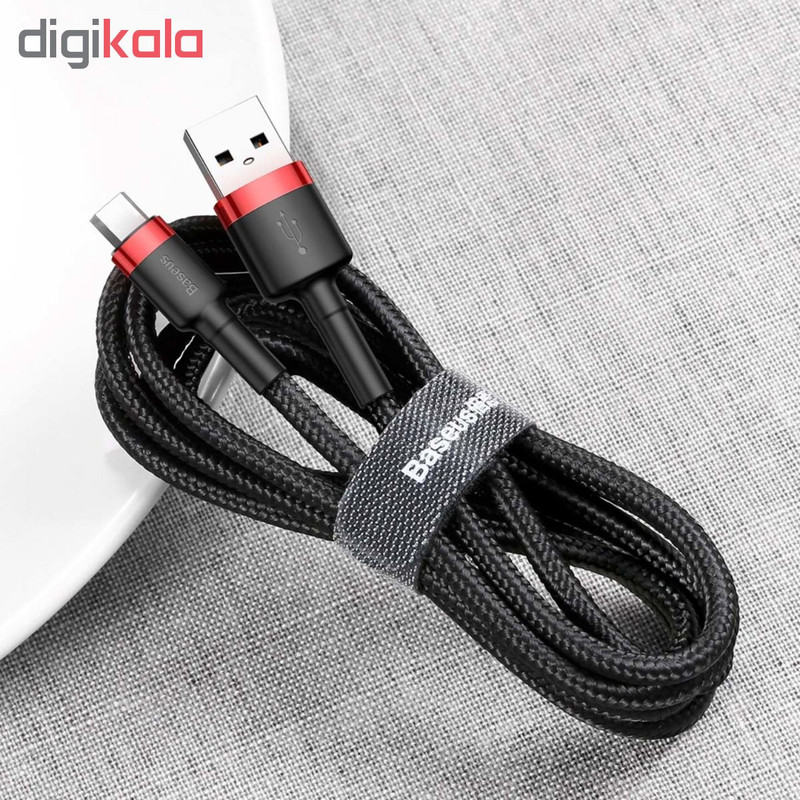 کابل تبدیل USB به لایتنینگ باسئوس مدل CAFULE طول 2 متر