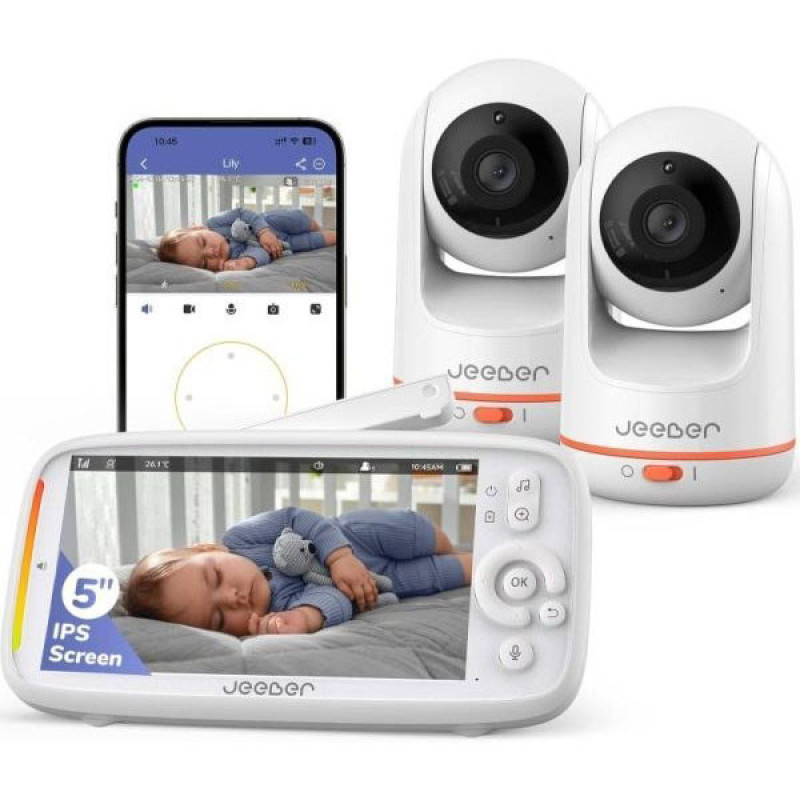 دوربین اتاق کودک مدل VB805Pro مجموعه 3 عددی
