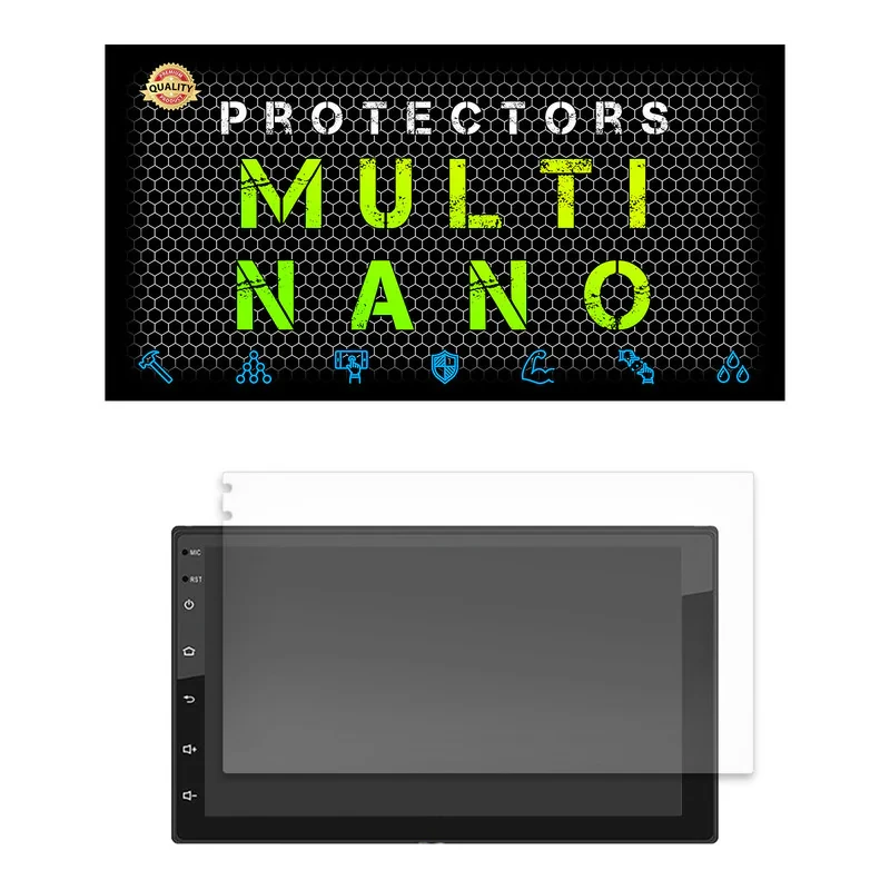 محافظ صفحه نمایش آنتی رفلکس مانیتور خودرو مولتی نانو مدل X-S1M مناسب برای مانیتور 7 اینچ