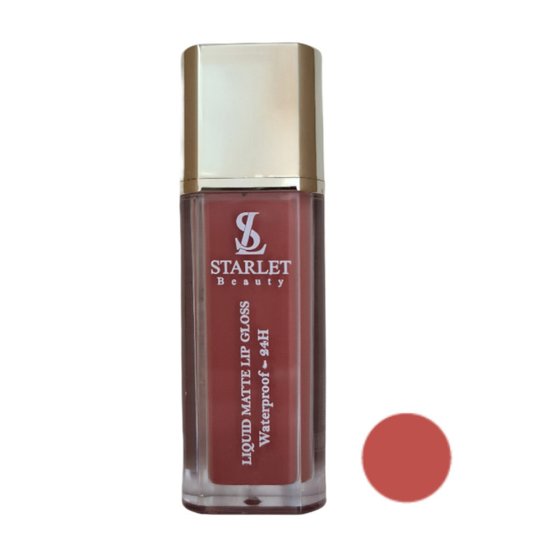 رژ لب مایع مات استارلت مدل Waterproof شماره 803