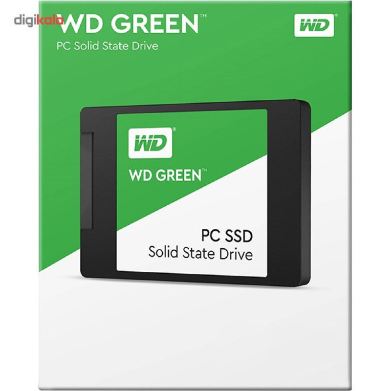 اس اس دی اینترنال SATA III وسترن دیجیتال مدل Green ظرفیت 480 گیگابایت