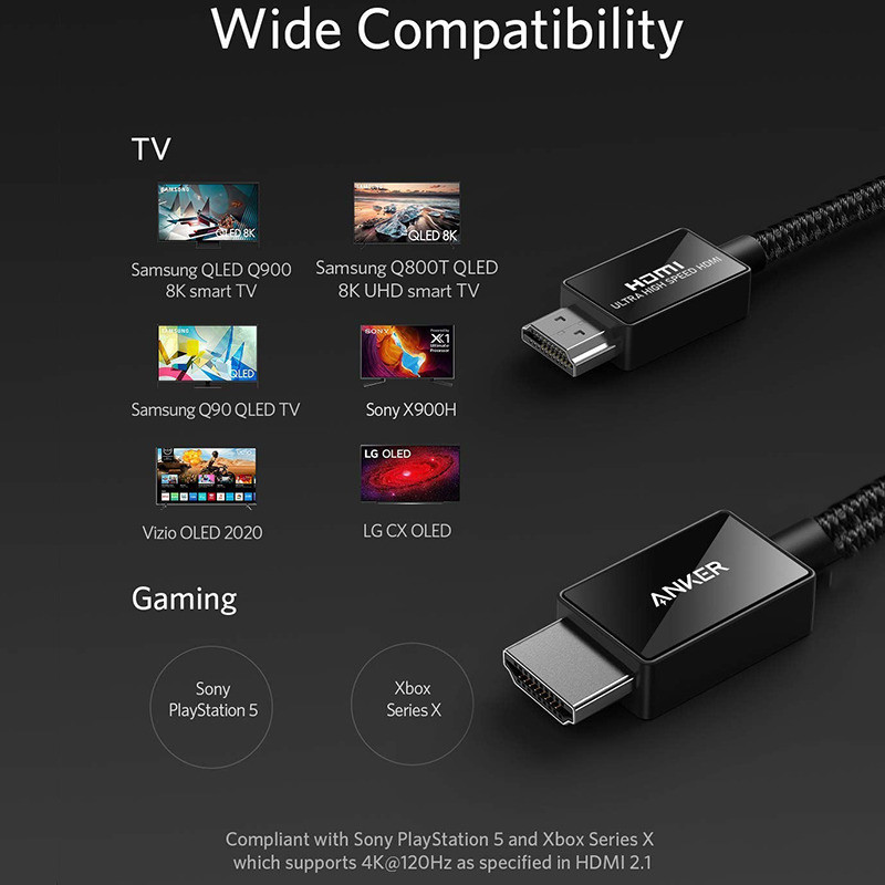 کابل HDMI انکر  مدل A8743 طول 2 متر