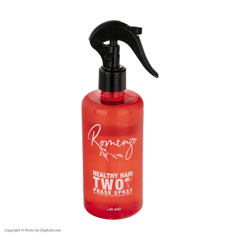 اسپری دوفاز مو رومنزو مدل Healthy Hair حجم 330 میلی لیتر