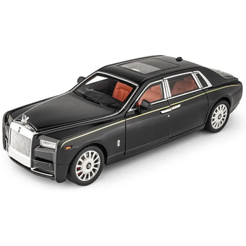 ماکت ماشین بازی ناب سل مدل رولزرویس سقف کهکشانی فلزی موزیکال کد  Rolls-Royce scale 1:18