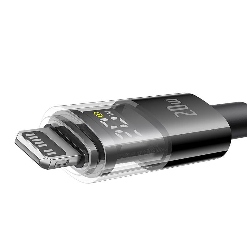 کابل تبدیل USB-C به لایتنیگ بیسوس مدل Display 2 Fast Charging طول 2 متر