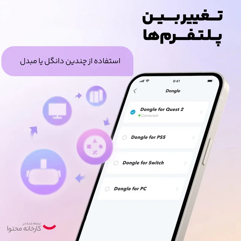هدفون بلوتوثی انکر مدل VR P10 A3850