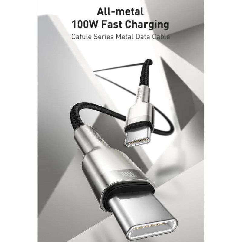 کابل تبدیل USB-C به USB-C باسئوس مدل CATJK-D06 طول 2 متر