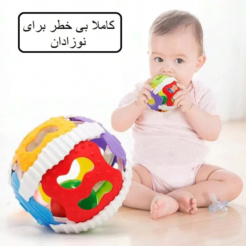 جغجغه مدل توپ موزیکال کد 1001