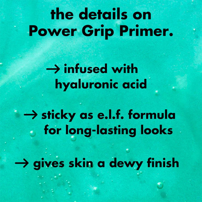 پرایمر صورت ای.ال.اف مدل Power Grip مناسب برای انواع پوست حجم 27 میلی‌لیتر