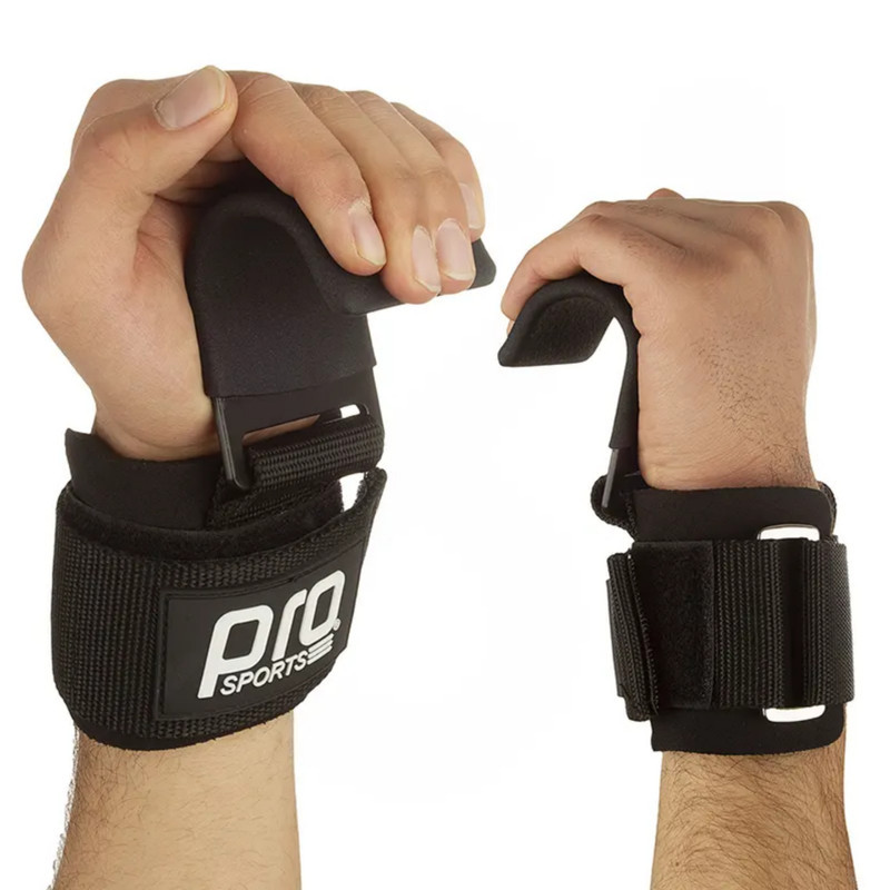 بند لیفت پرو اسپورتز مدل قلابدار Pro hook strap بسته دو عددی