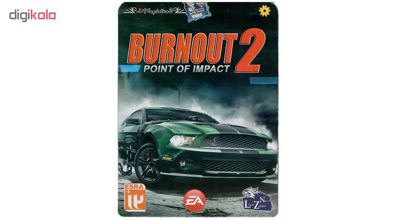 بازی Burnout 2 Point Of Impact مخصوص PS2
