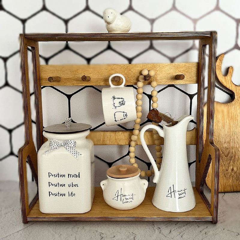 ظرف روغن مدل New home sweet کد 208