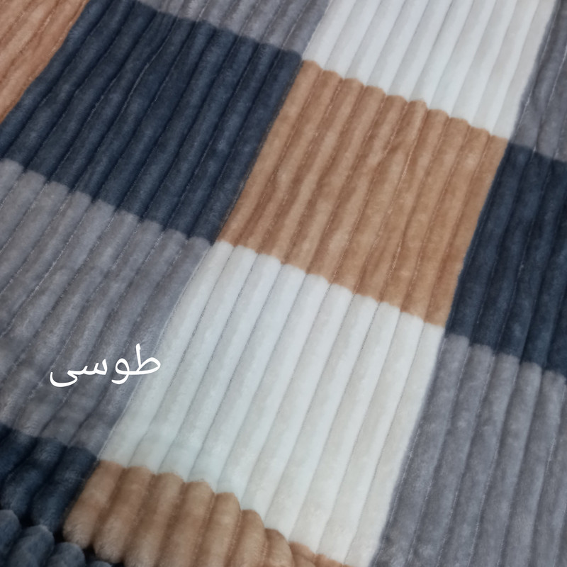 پتو مسافرتی یک مدل پلیسه 00k تک نفره سایز 150×200 سانتی متر