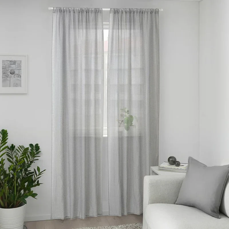 پرده ایکیا مدل SANDDADRA سایز 300 × 290 سانتی‌متر