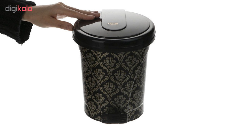 سطل زباله پدالی ونوس پلاستیک مدل A312