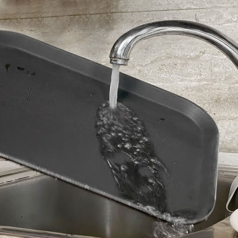 سینی بدون دسته مدل استپ دار طرح مستیطیل سایز 35*45 سانتی متر