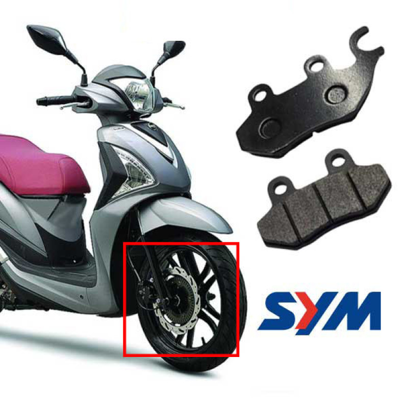 لنت ترمز جلو موتورسیکلت مدل SYM-Fiddle III مناسب برای فیدل 3