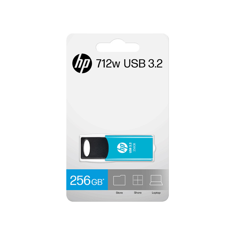 فلش مموری اچ‌ پی مدل 712W ظرفیت 256 گیگابایت با رابط USB 3.2