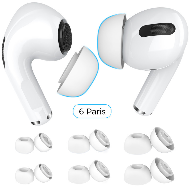 توگوشی یدک هندزفری آها استایل مدل WG86 مناسب برای ایرپاد اپل pro  pro 2 بسته 6 عددی