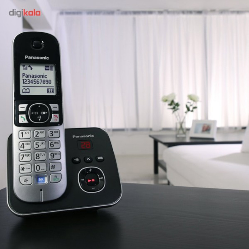 تلفن پاناسونیک مدل KX-TG6822 دو گوشی