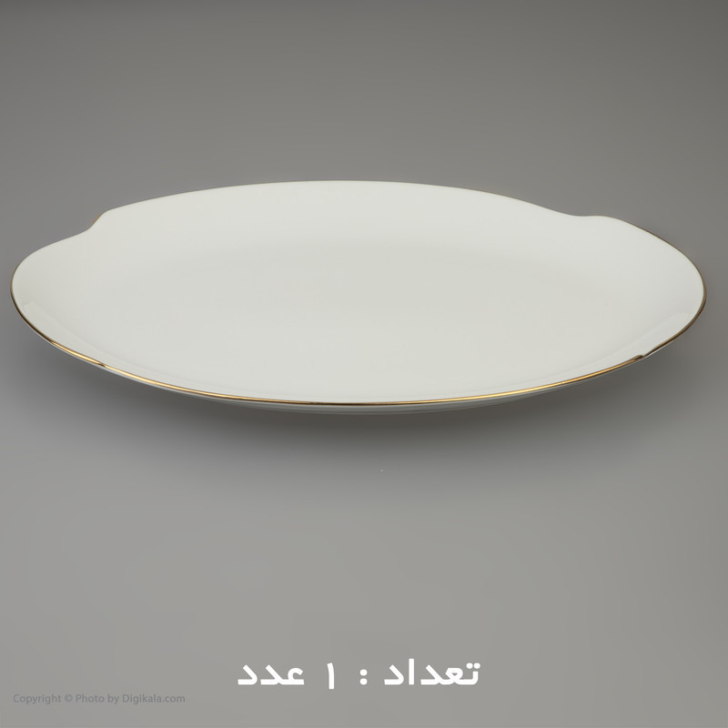 سرویس غذا خوری 30 پارچه شرکت صنایع چینی تقدیس مدل خط طلا