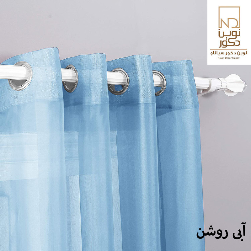 پرده نوین دکور سیاناو مدل ND3100 سایز 180 × 140 سانتی متر