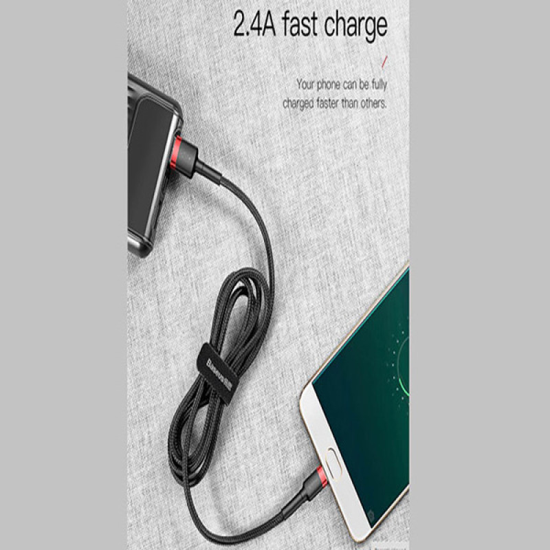 کابل تبدیل USB به microUSB بیسوس مدل Cafule طول 1 متر