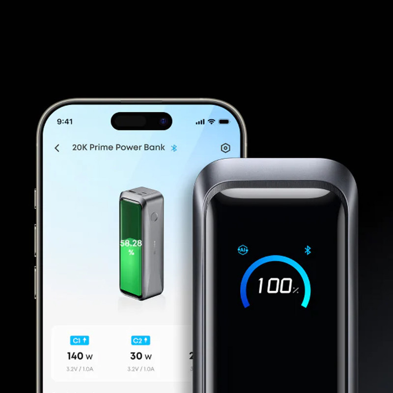 پاوربانک 140 وات انکر مدل A110B ظرفیت 20100 میلی‌آمپرساعت
