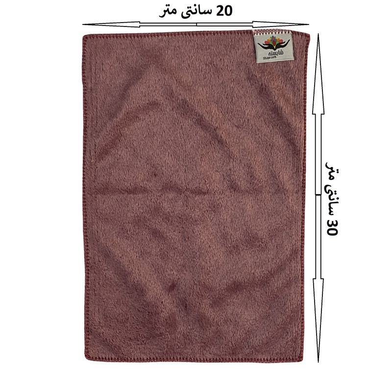 دستمال آشپزخانه شایسته مدل حوله ای 5T بسته 5 عددی