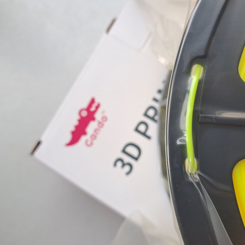 فیلامنت پرینتر سه بعدی ابزارهای ساخت و تولید گاندو مدل PETG قطر 1.75 میلی متر وزن یک کیلوگرم