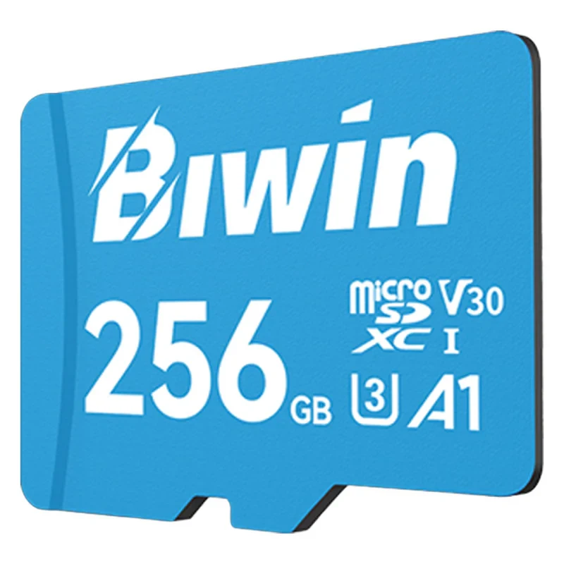 کارت حافظه microSDXC بیوین مدل MS100 کلاس 10 استاندارد UHS-I U3 V30 A1 سرعت 100MBps ظرفیت 256 گیگابایت