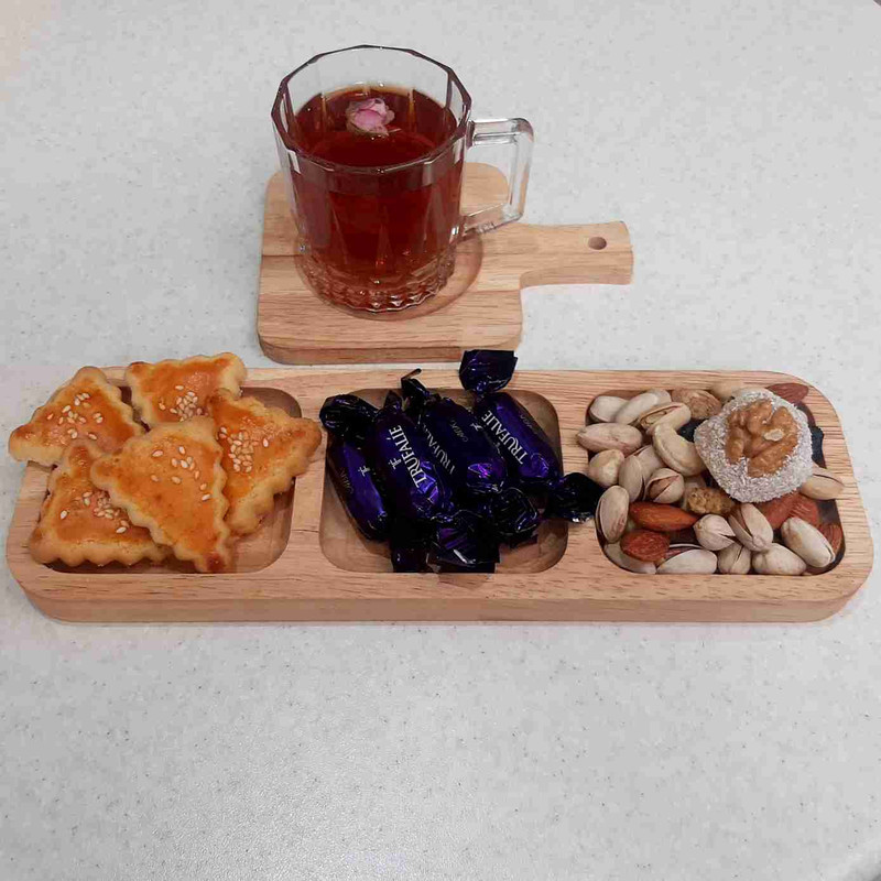 اردوخوری مدل مربع 3 خانه