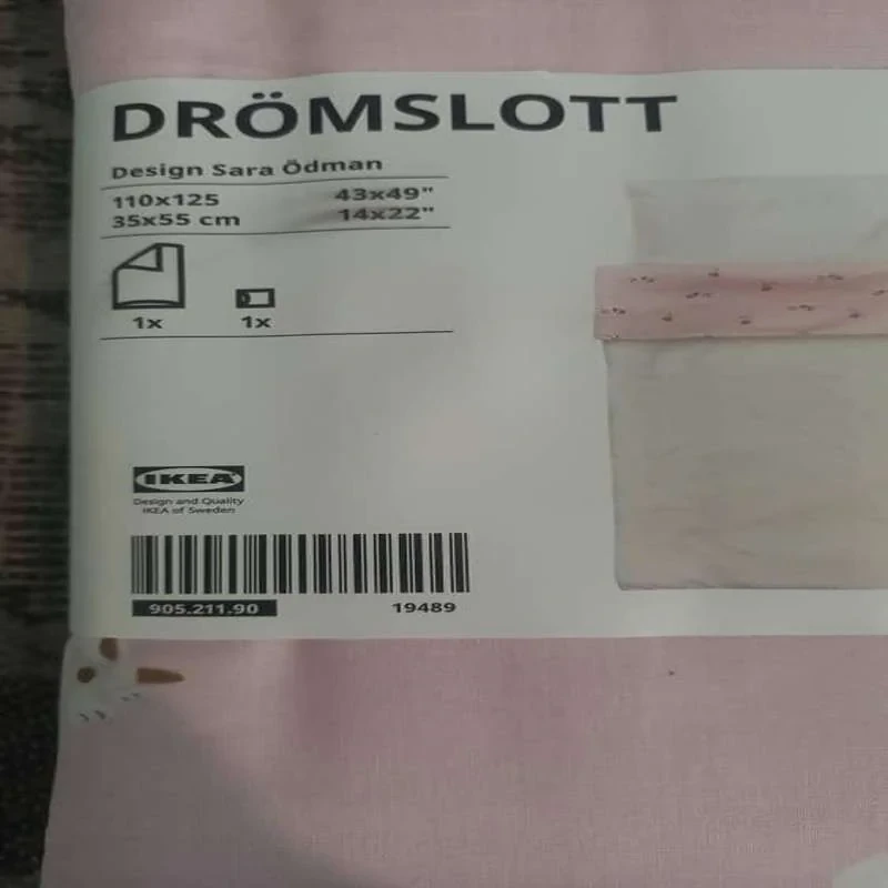 سرویس خواب ایکیا مدل DRÖMSLOTT یک نفره دو تکه