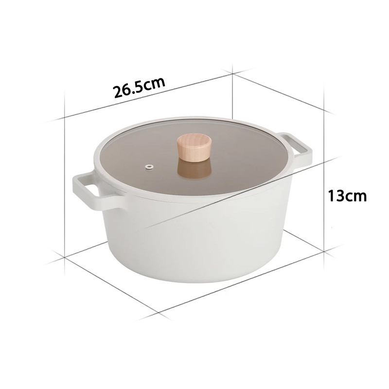 قابلمه نیوفلیم مدل Stockpot سایز 26