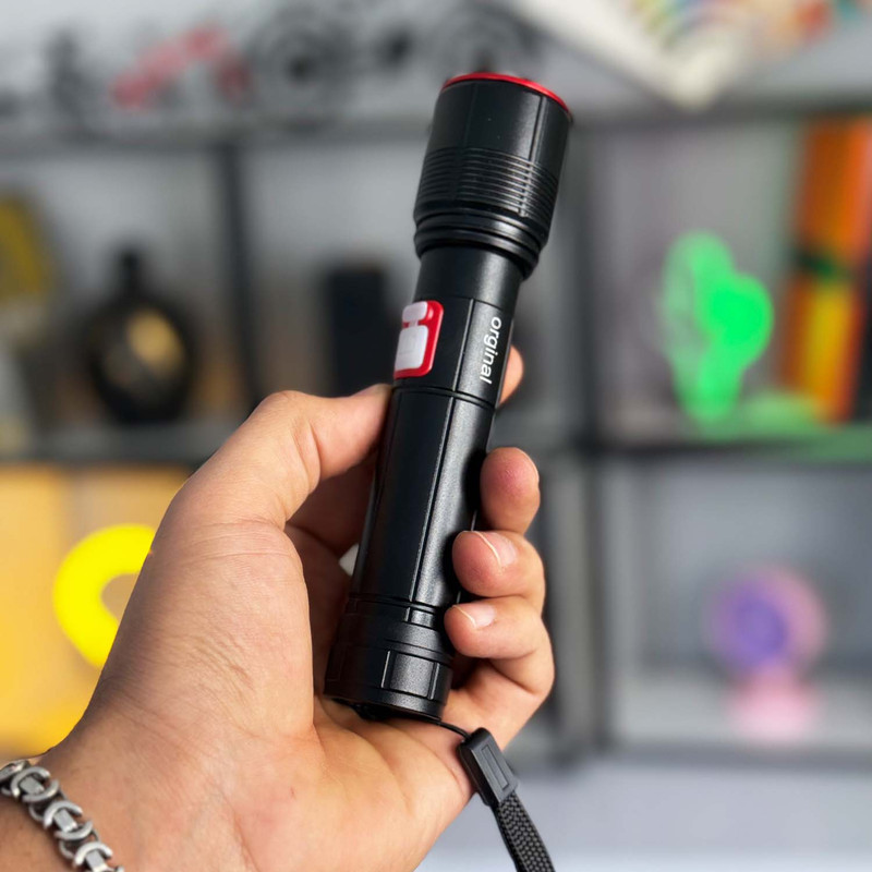 چراغ قوه دستی اسمال سان مدل P7 کد 2167 با نور مهتابی