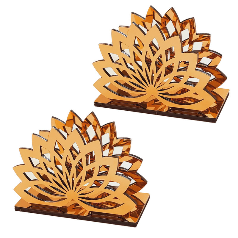 جای دستمال کاغذی تیکما مدل خورشید کد KIT D2A مجموعه 2 عددی