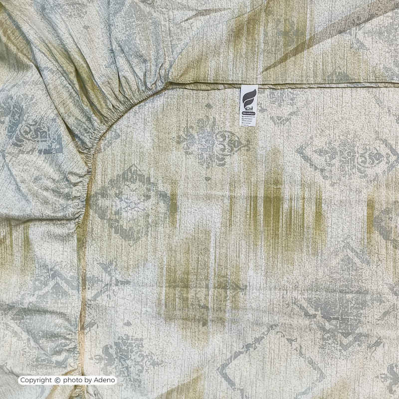 ملحفه آدنو مدل بهداد کد IR190 دونفره سایز 180x200 سانتی متر