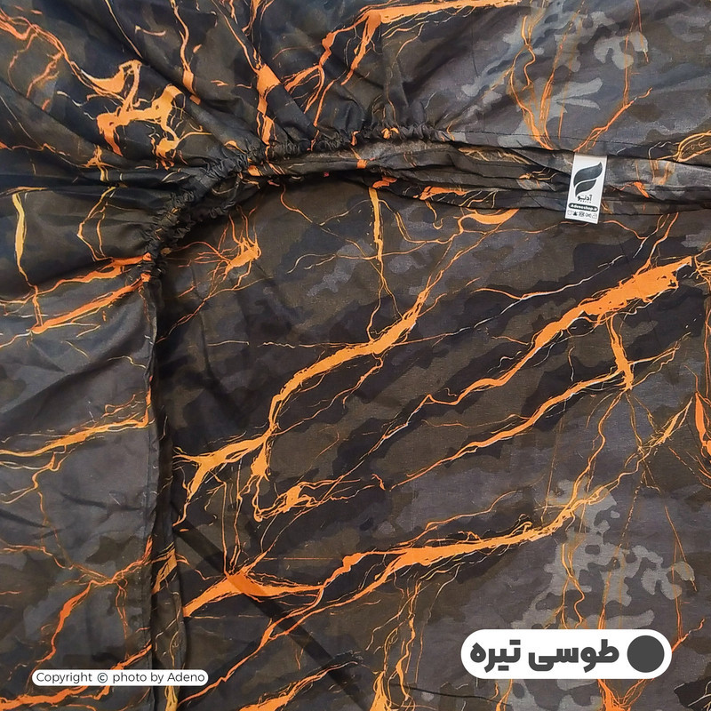 ملحفه آدنو مدل volcano کد CH84 دونفره سایز 140x200 سانتی متر