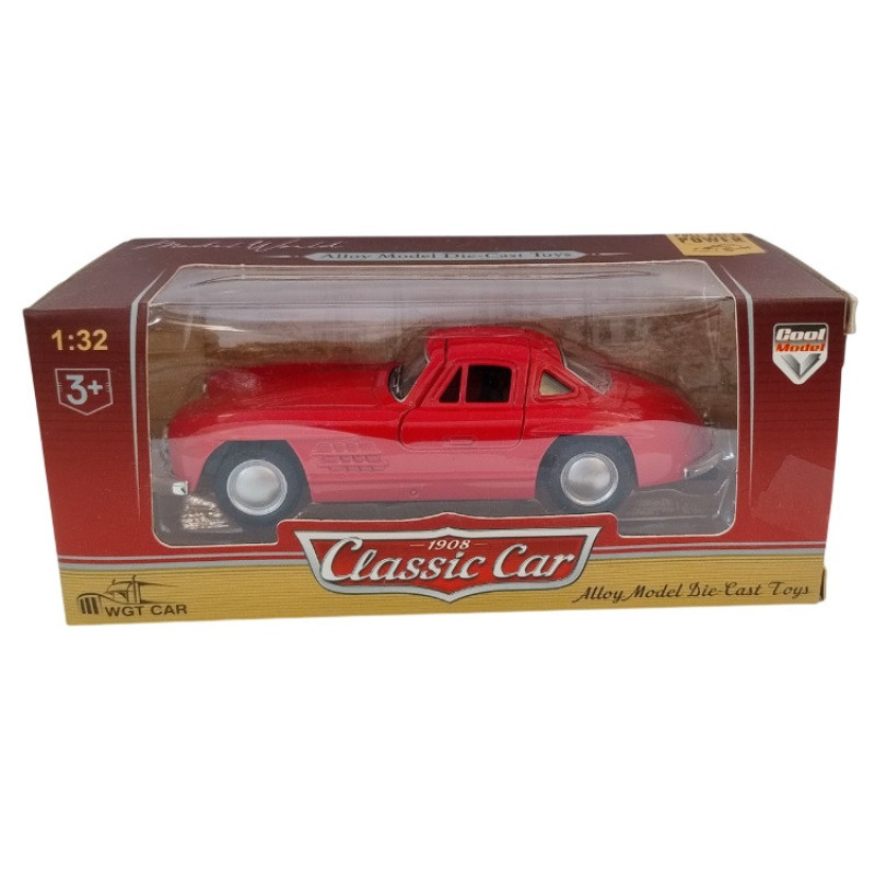 ماکت ماشین مدل بنز کلاسیک طرح Mercedes-Benz 300 SL Roadster 1954